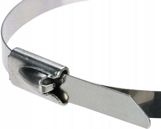 Delta Metallische Kabelbinder 450mmx4.6mm (100 Stück)