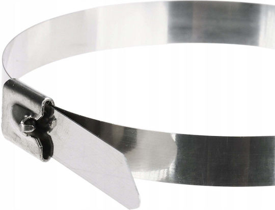 Delta Metallische Kabelbinder 10mmx10mm (100 Stück)