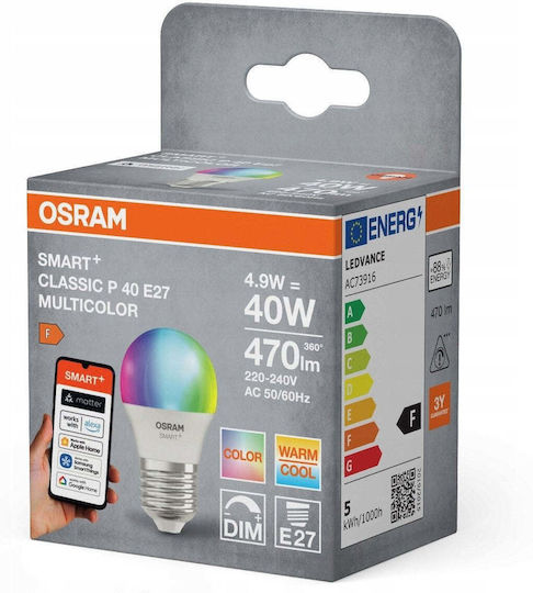 Osram LED Glühbirne 4,9W Für E27 RGBW