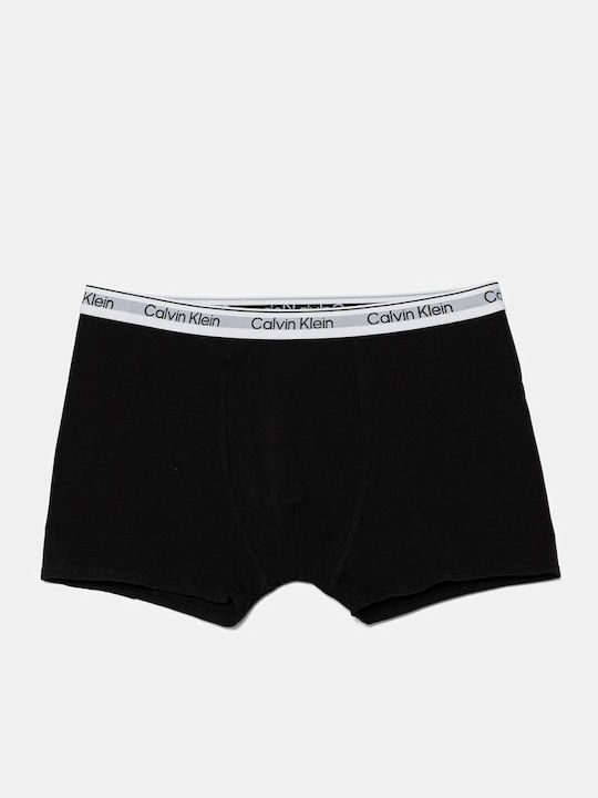 Calvin Klein Σετ Παιδικά Μποξεράκια 3τμχ Μαύρο