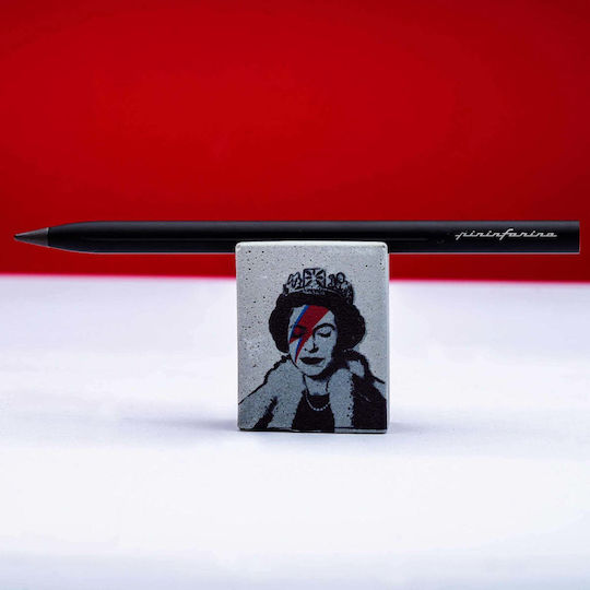Pininfarina Segno Bleistift HB mit Radiergummi Schwarz