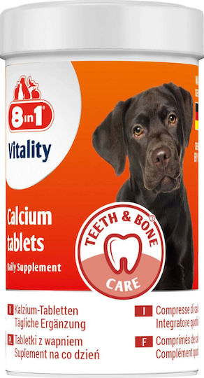 8in1 Kalzium Hund in Tabletten für die allgemeine Gesundheit