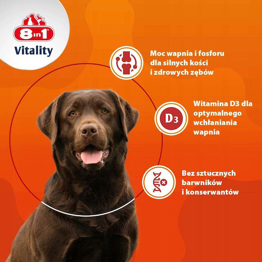 8in1 Kalzium Hund in Tabletten für die allgemeine Gesundheit