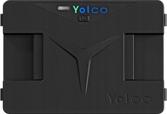 Yolco Преносим хладилник 4 л Черен