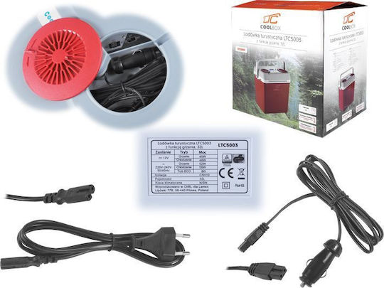 LTC Audio Tragbares Kühlschrank 32lt 12V Rotes