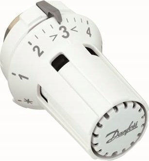 Danfoss Set of 2 Thermostatic Head Rae Valve Rlv-ks 1/2" Angle