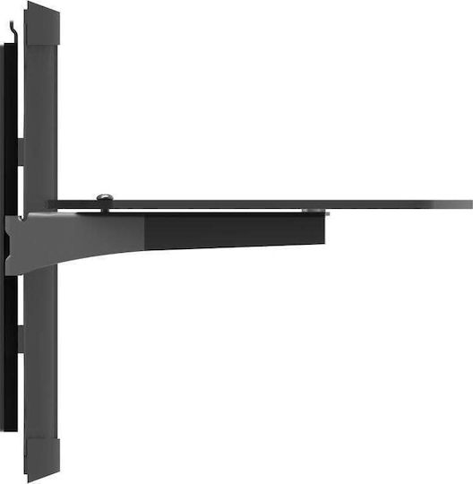 Ergosolid Ovi-s1 Audio Video Dvd Regal Gehärtetes Glas Sehr Hochwertige Verarbeitung