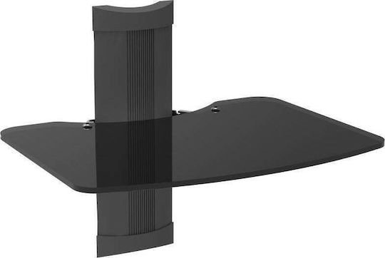 Ergosolid Ovi-s1 Audio Video Dvd Regal Gehärtetes Glas Sehr Hochwertige Verarbeitung