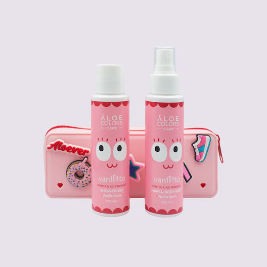 Aloe Colors Vanillito Skin Care Set for Body Cleaning 4pcs