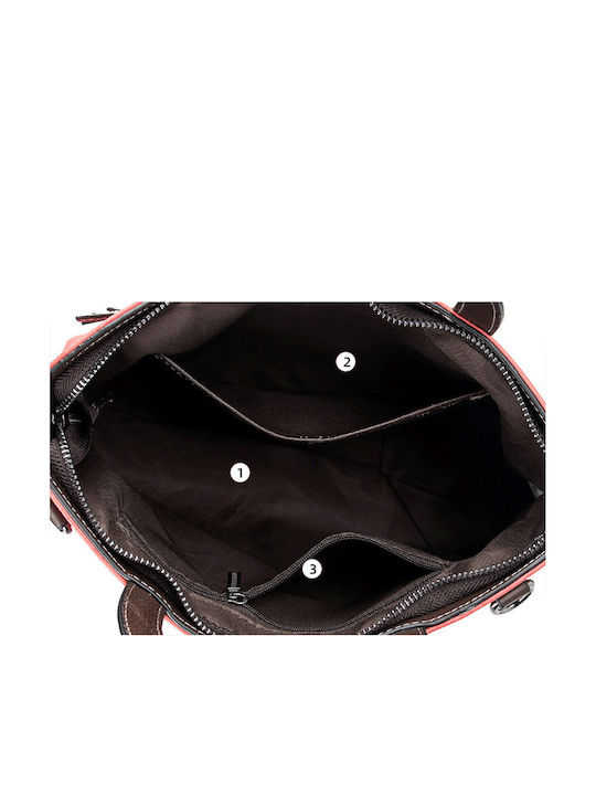 Leder Damen Handtasche Schulter Crossbody Handtasche Braun
