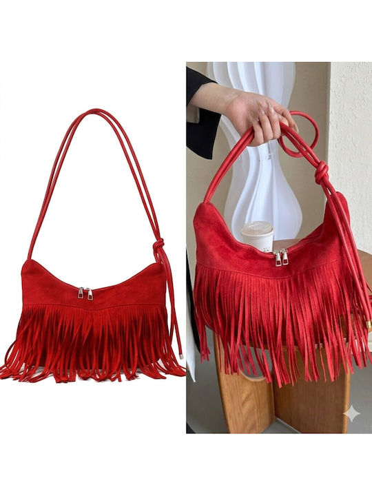 Γυναικεία Shopper Τσάντα Κόκκινη