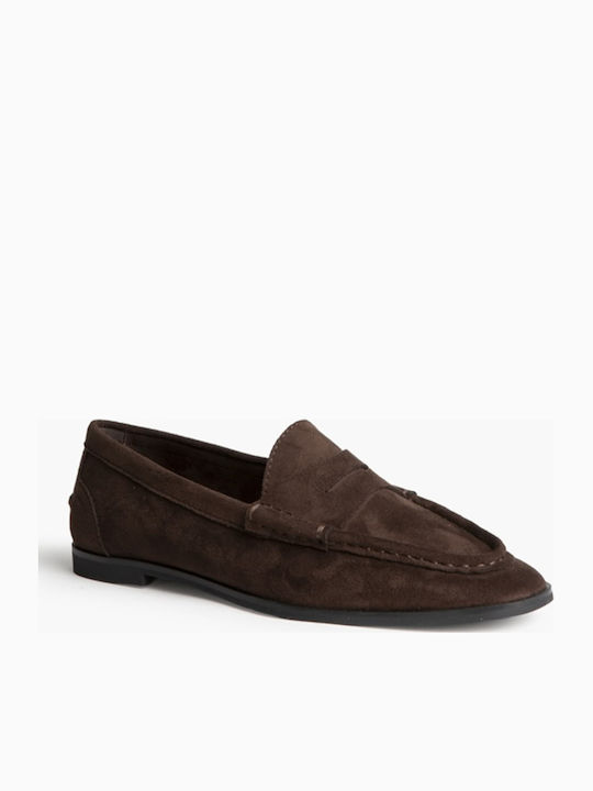 Γυναικεία Loafers σε Καφέ Χρώμα