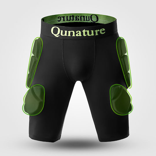 Qunature Ski Hip Protectors Advanced L Skis Snowboard Skates Blackeng