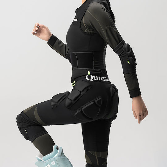 Qunature Ski Hip Protectors Advanced L Skis Snowboard Skates Blackeng