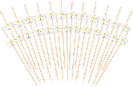 Party Picks Daisies 25 Pieces