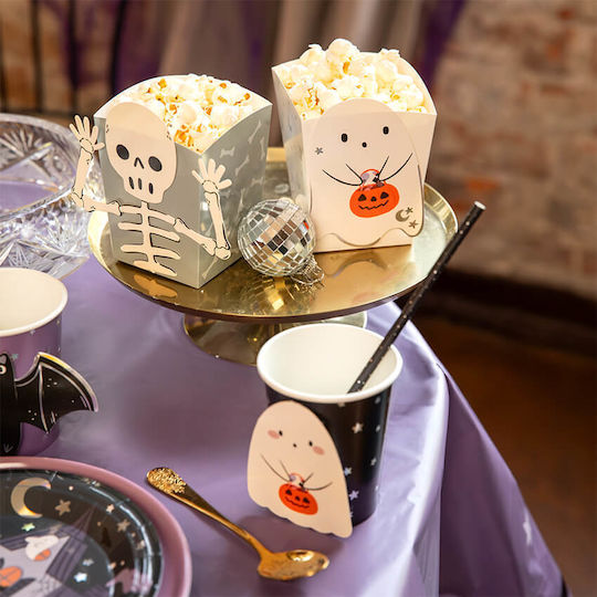 Popcorn Boxes Spooky Friends 4 Pieces