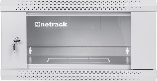 Netrack Επιτοίχια Καμπίνα Rack 19U Γκρι