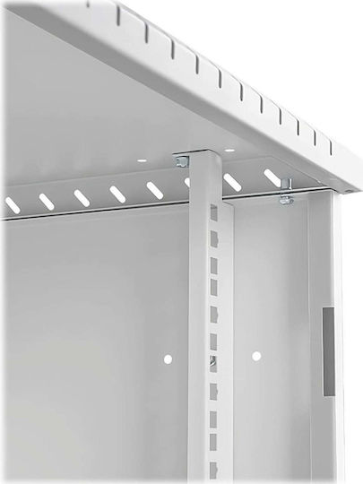 Stalflex Wandmontierter Rack-Schränke 6U 29,2x30x30cm Graues