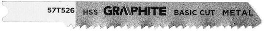 Graphite Stichsägeblätter Für Metall 76mm 5 Stück