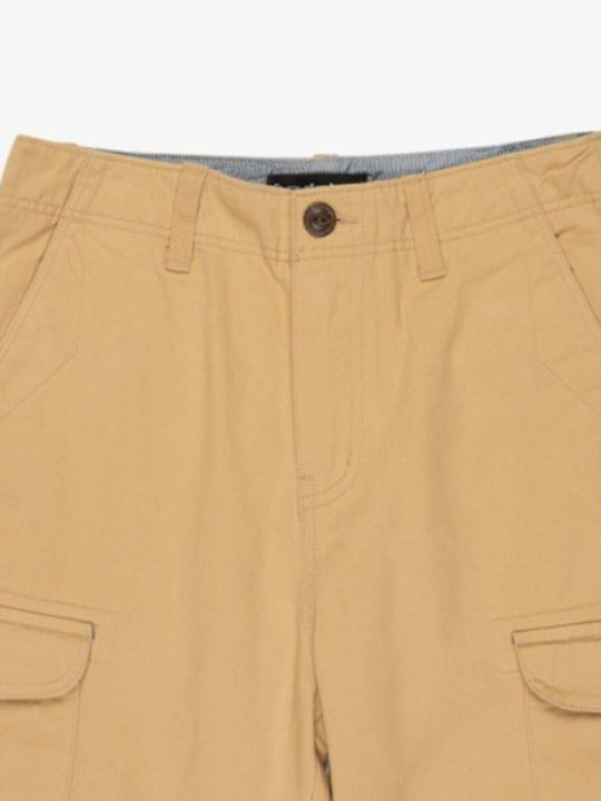 Crucial Battle Men's Cargo Shorts Beige