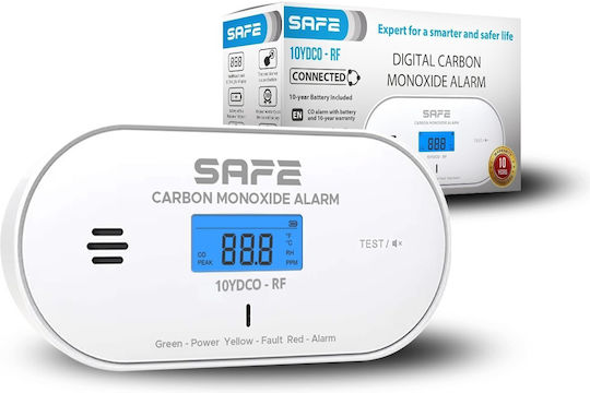 Rapoo Autonomous Carbon Monoxide Detector CO 24 Zones