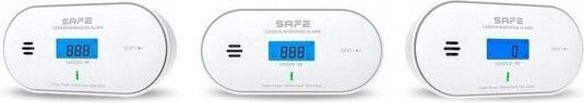 Rapoo Autonomous Carbon Monoxide Detector CO 24 Zones