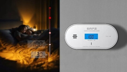 Rapoo Autonomous Carbon Monoxide Detector CO 24 Zones