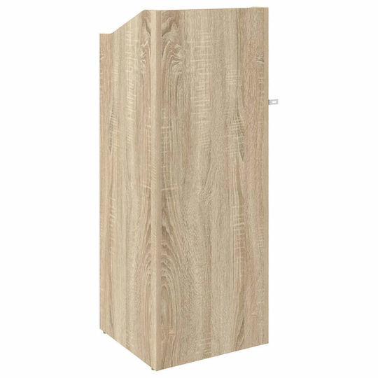 vidaXL Sonoma Hi-Fi Furniture Brown 36x36x95.5cm