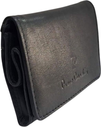 Pierre Cardin Tobacco Pouch Genuine Leather Black Colour 99410