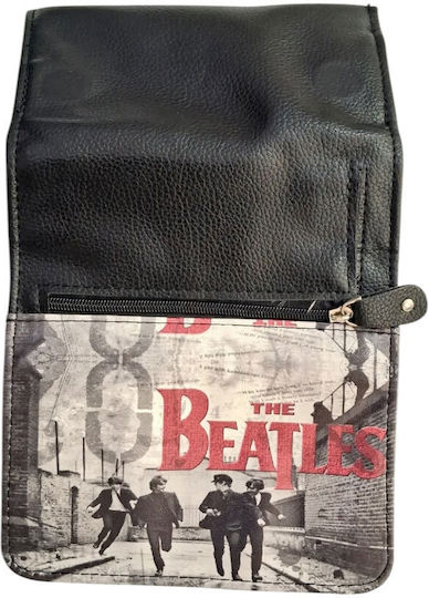 Kalliopi Silver Tabaktasche Künstliches Leder Design Beatles 14x8cm 44607-014-24