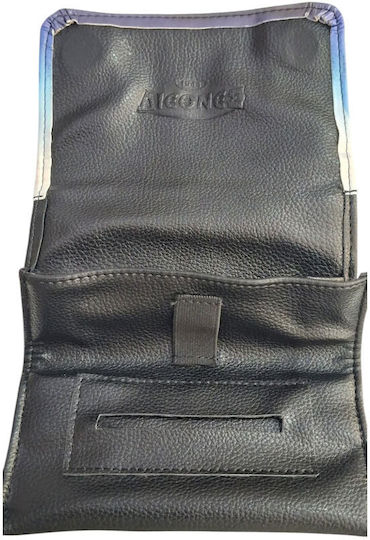 Kalliopi Silver Tabaktasche Künstliches Leder Design Vespa 14x8cm 44607-014-13