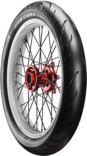 Avon Cobra Av91 120/70-19 Безкамерна Custom Гума за Мотоциклет Предна