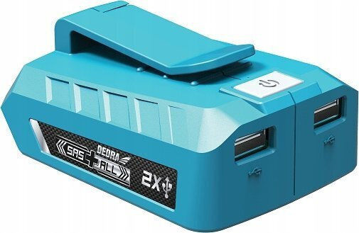Dedra Satz 2 Lithium Werkzeugbatterien 18V mit Batteriekapazität 2Ah
