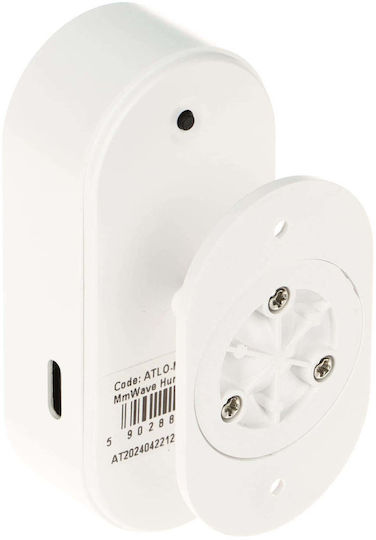 Atlo Kabelloser ZigBee Bewegungssensor Mikrowellen 90° Erkennungswinkel 6m