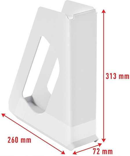 Esselte Vivida White File Box