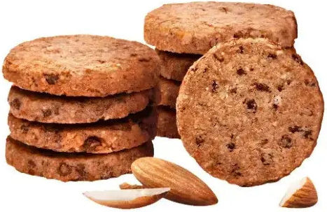 Protein Haferflocken Mandeln Vegan Kekse 70gr