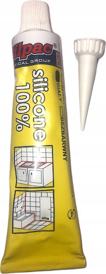 Agam Schimmelresistente Weiße Silikondichtstoff 70ml