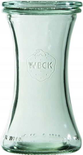 Weck Set 6 Stück Allgemeine Verwendung Lebensmittelgläser mit Deckel Glas Transparent 200ml