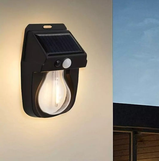 LTC Wandmontiertes Solarleuchten 5W 600lm mit Bewegungssensor und Fotowiderstand IP65