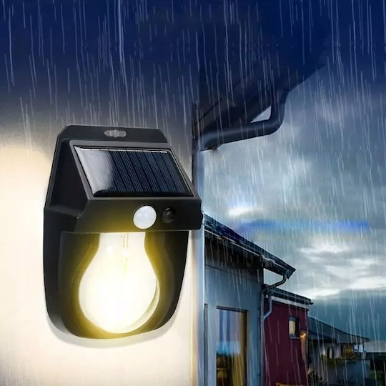 LTC Wandmontiertes Solarleuchten 5W 600lm mit Bewegungssensor und Fotowiderstand IP65