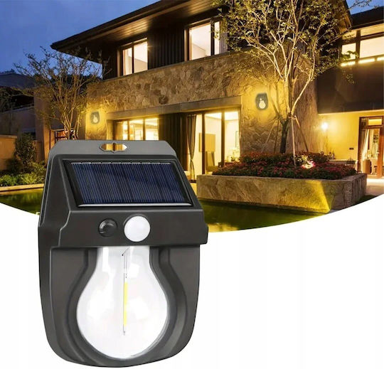 LTC Wandmontiertes Solarleuchten 5W 600lm mit Bewegungssensor und Fotowiderstand IP65
