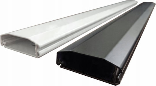 Fiber Novelty Fiber Novelty Kabelkanal aus Aluminium Schwarz 1,1m