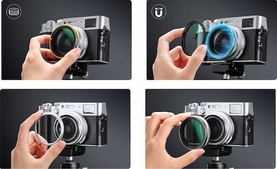 K&F Concept Objektivfilter Diffusion HD mit Beschichtung MRC Scratch Resistant für Fotografische Objektive