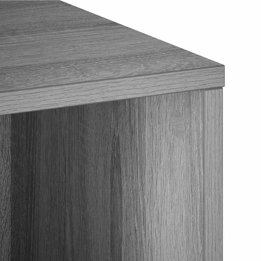 vidaXL Ντουλάπι Ντουλάπι Μπάνιου 36.5x38x95cm Γκρι