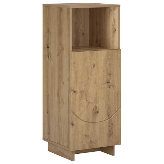 vidaXL Ντουλάπι Ντουλάπι Μπάνιου 36.5x38x95cm Δρυς