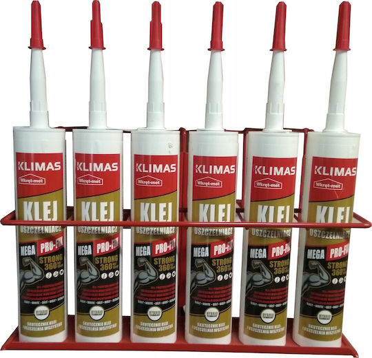 Quantec Метално лепило Бяло 310ml