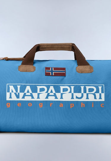 Napapijri Bering 3 Σακ Βουαγιάζ Γαλάζιο Υφασμάτινο