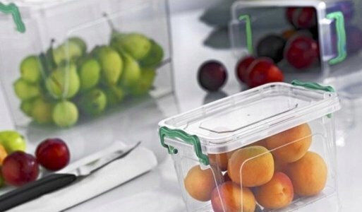 Katex Δοχείο Φαγητού Πλαστικό Διάφανο 13.7lt