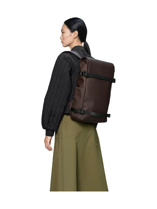 Rains Backpack Αδιάβροχο Καφέ