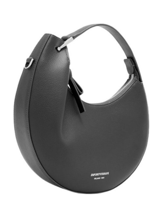 Leather Women's Shoulder Bag Black